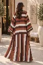 Striped Abaya in a Sunlit Courtyard.webp