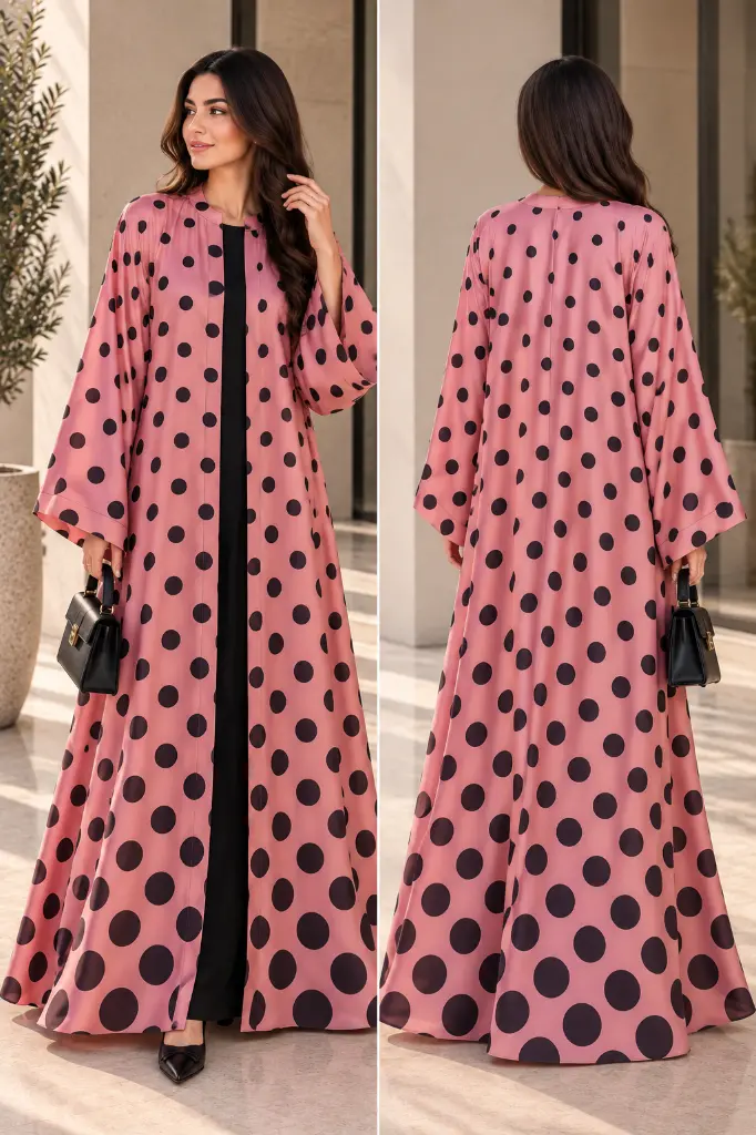 Polka Dot Abaya Editorial Duo.webp