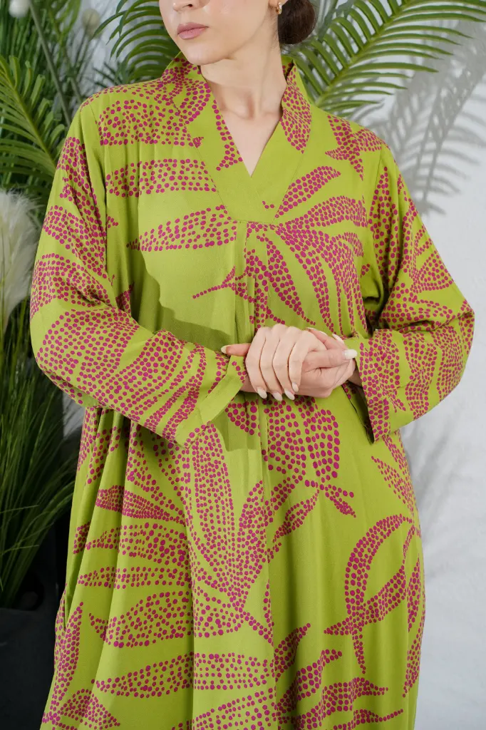 Green Cotton Dress