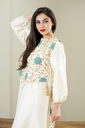 White Indian silk Dress 