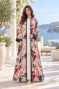 Elegant Abaya with[Inner Dress & scarf] 