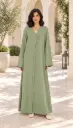 Crepe Elegant Plain Abaya 