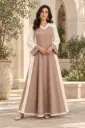 Linen Taupe Dress