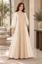 Linen Beige Dress 