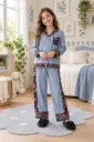 Blue Cotton Pajama