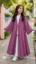 Plain Crepe Abaya