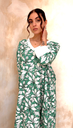 Green Cotton dress
