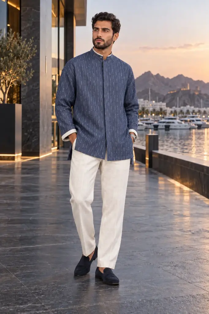 Nany Blue Set (Top and Pant)