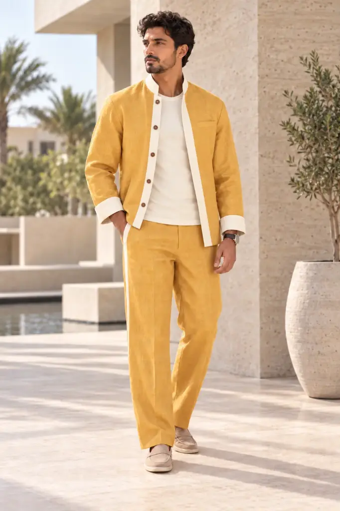 Yellow Set (Top and Pant)