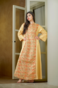 Gold Indian Silk Gown 