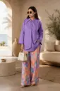 Purple Cotton Set 