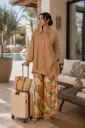 Brown Cotton Set 