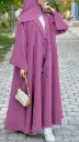 Crepe Plain Abaya