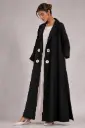 Cotton Classic Plain Abaya 