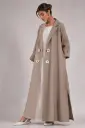 Cotton Classic Plain Abaya 