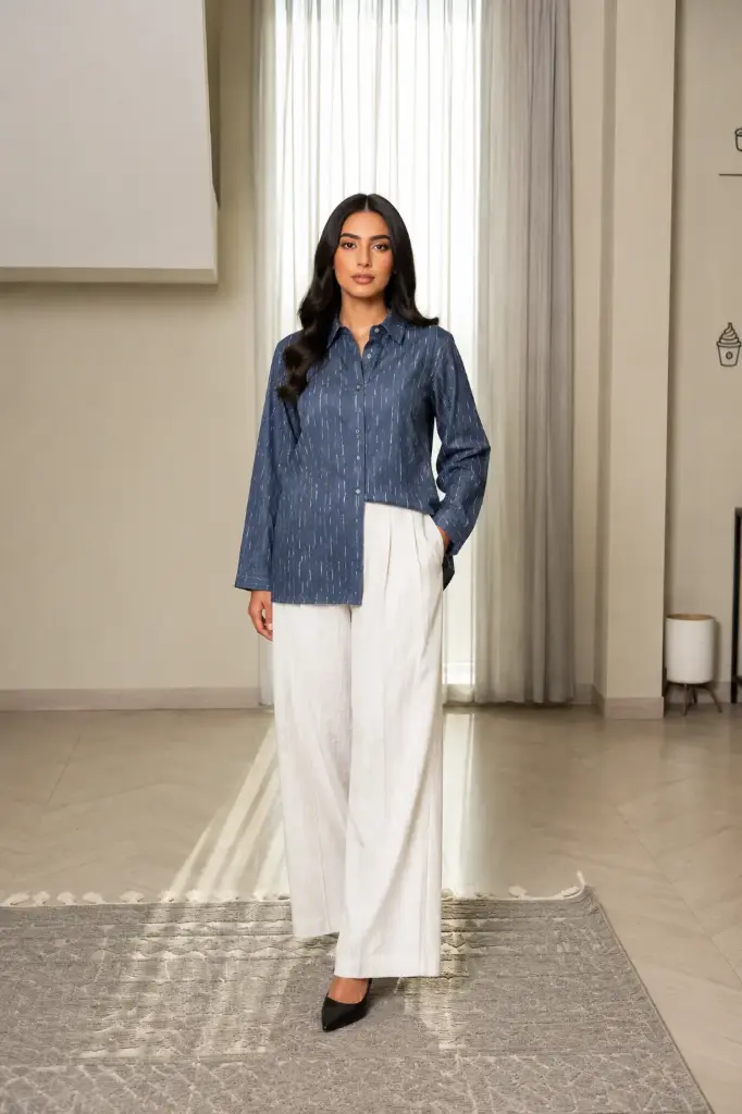 Navy Blue and white Set 