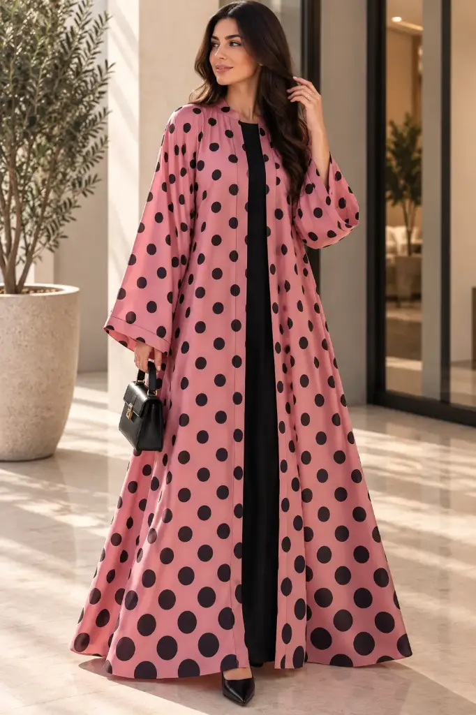 Classy Chiffon Abaya set
