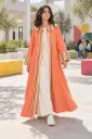 Rosy Pink Abaya Set