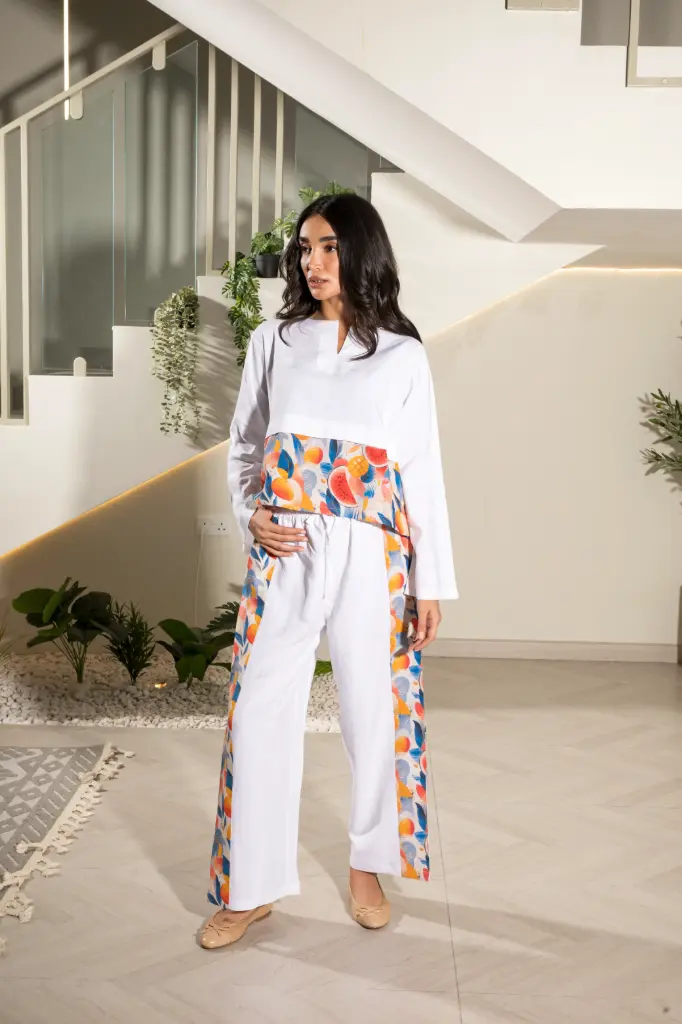 Summer White & Colorful Set