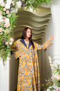 Cotton Mixed with linen dress 