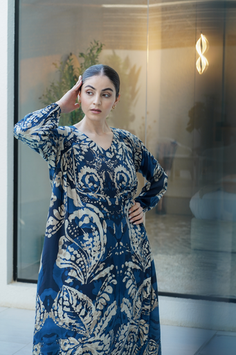 Cotton Blue Dress 