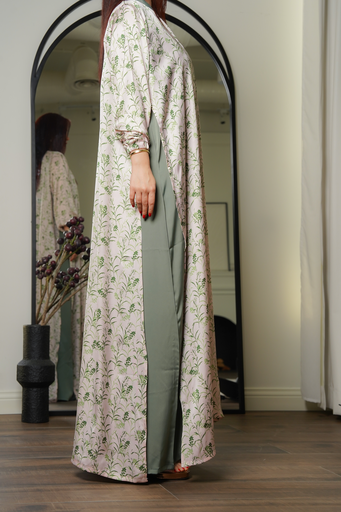 Silk Green Dress