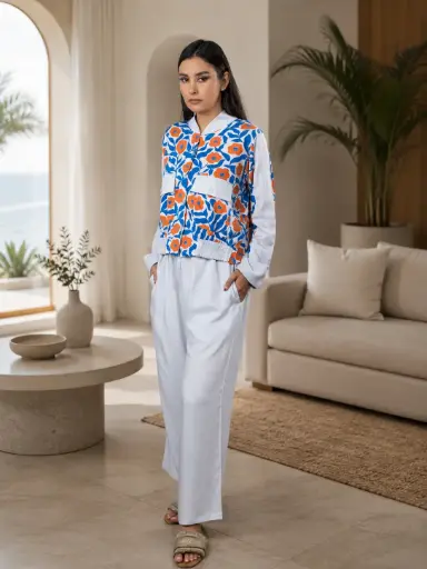 Blue Cotton Set 