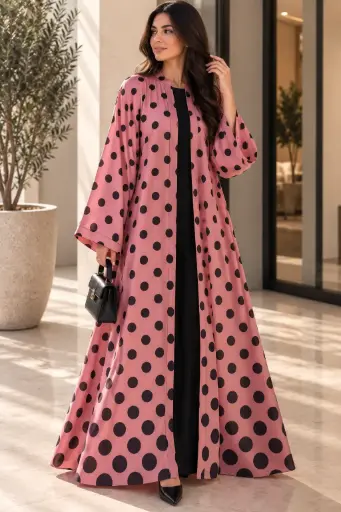 Classy Chiffon Abaya set