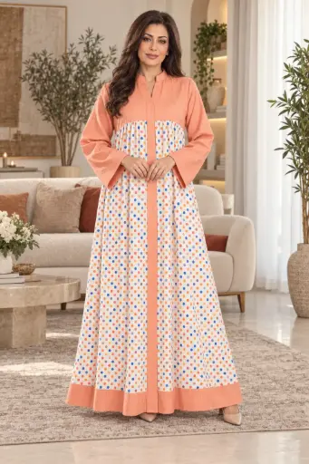Linen Dot Dress 