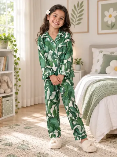 Green Cotton Pajama  