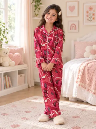 Red Cotton Pajama