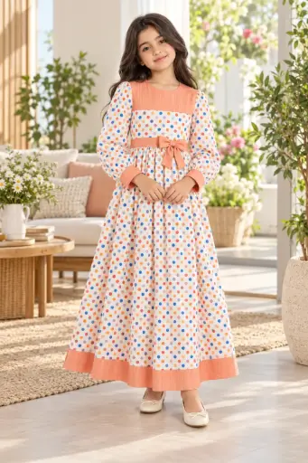 Dot Pink Dress 