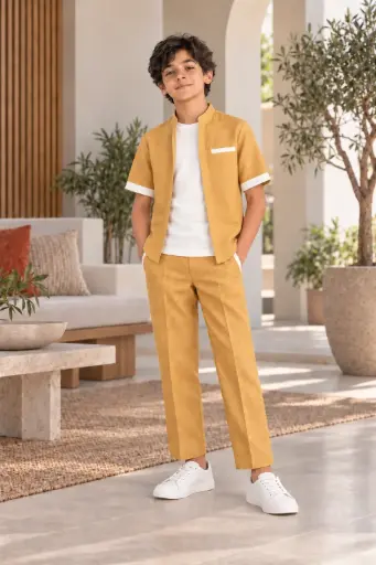 Yellow Set (Top and Pant)